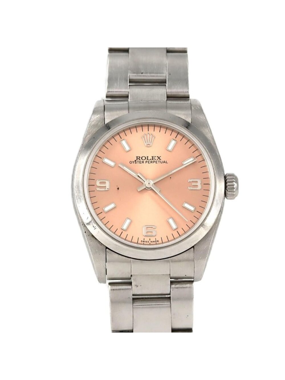 Rolex Oyster Perpetual SS Automatic Winding a Number Watch